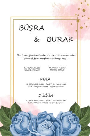 Düğün Davetiyesi 104 02