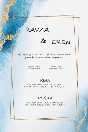 Düğün Davetiyesi 104 03