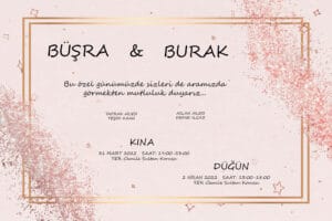 Düğün Davetiyesi 104 08