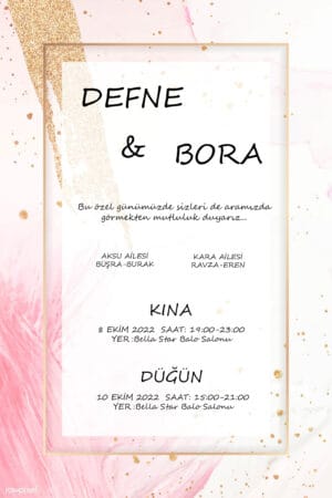 Düğün Davetiyesi 105 01