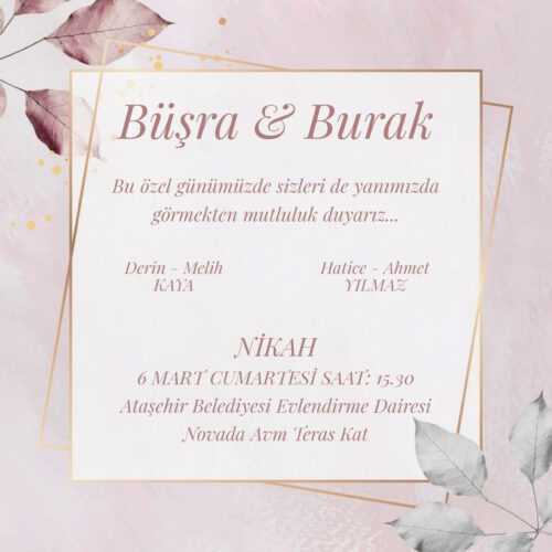 Düğün Davetiyesi 113 04