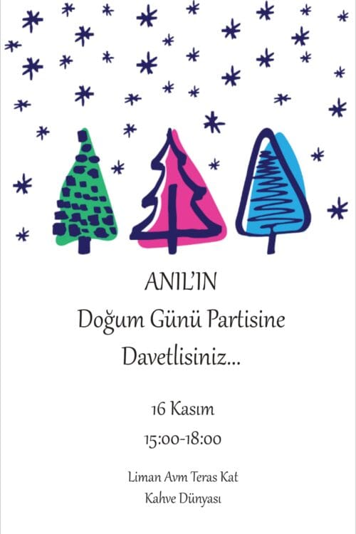 Doğum Günü Davetiyesi 201 04