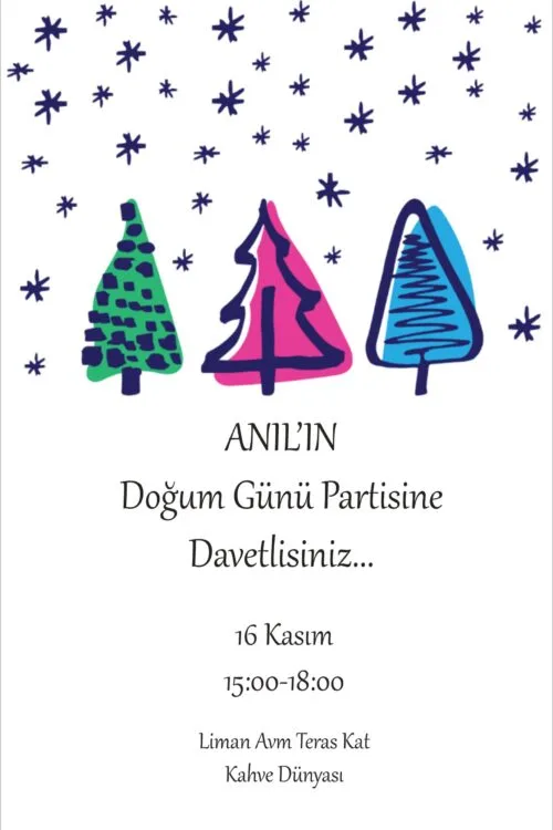 Doğum Günü Davetiyesi 201 04