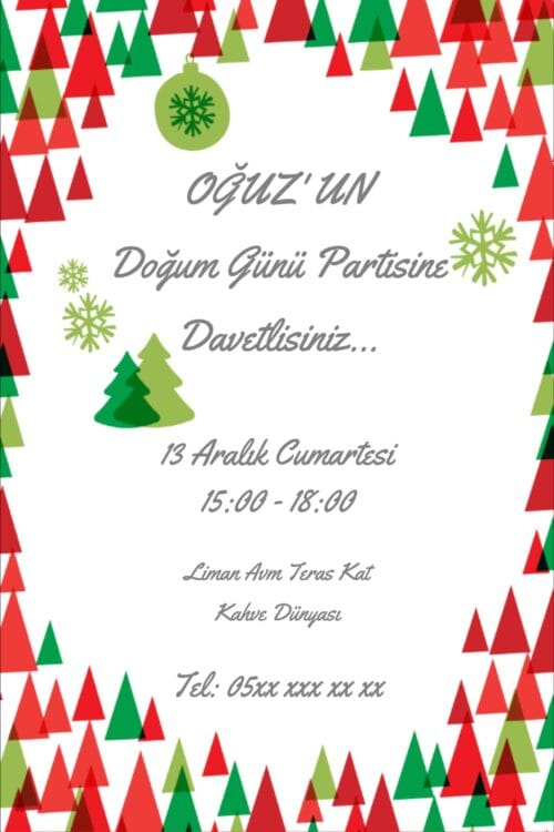 Doğum Günü Davetiyesi 202 07