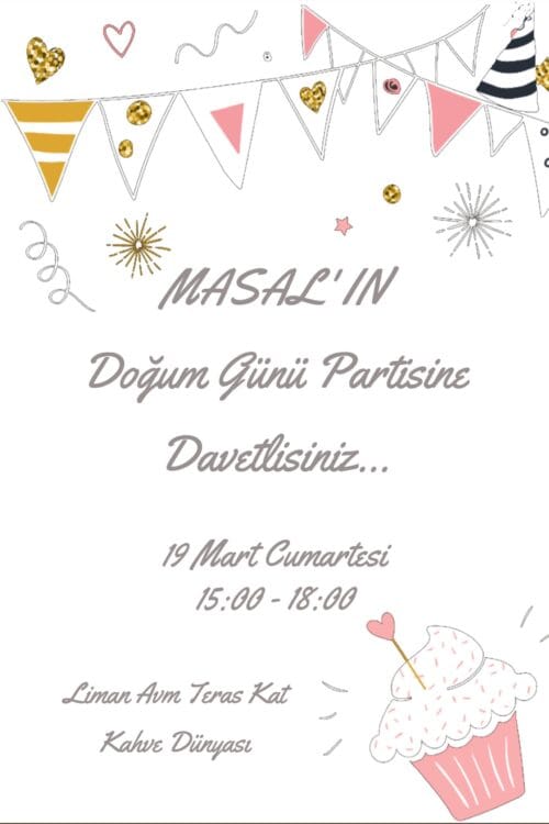 Doğum Günü Davetiyesi 203 04
