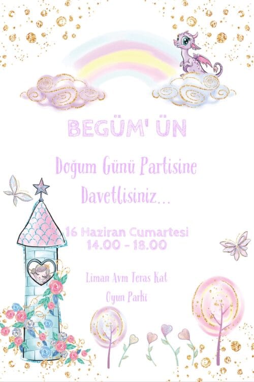 Doğum Günü Davetiyesi 203 09