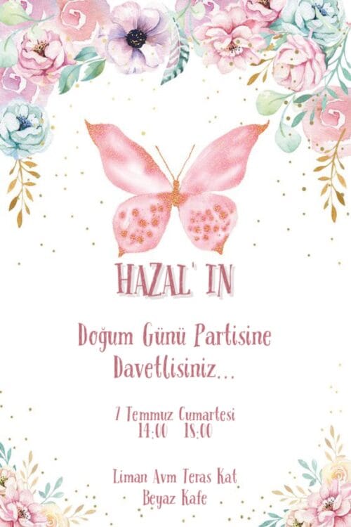 Doğum Günü Davetiyesi 204 01