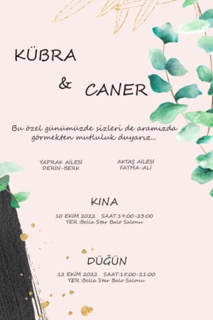 Düğün Davetiyesi 106 06