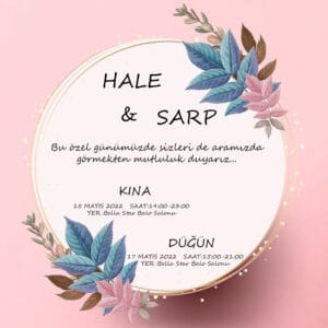 Düğün Davetiyesi 106 08