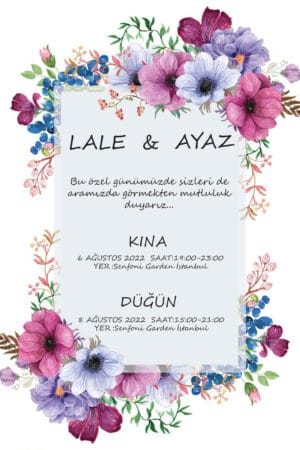 Düğün Davetiyesi 107 08