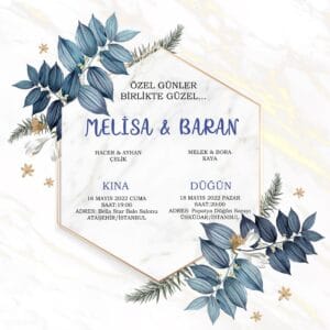 Düğün Davetiyesi 108 09