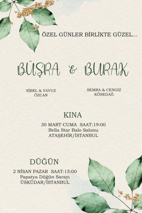 Düğün Davetiyesi 109 01