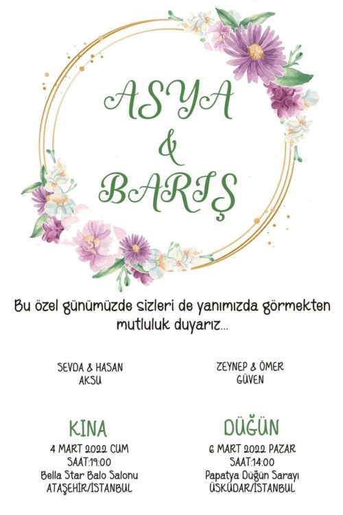 Düğün Davetiyesi 109 06
