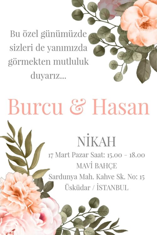 Düğün Davetiyesi 111 06