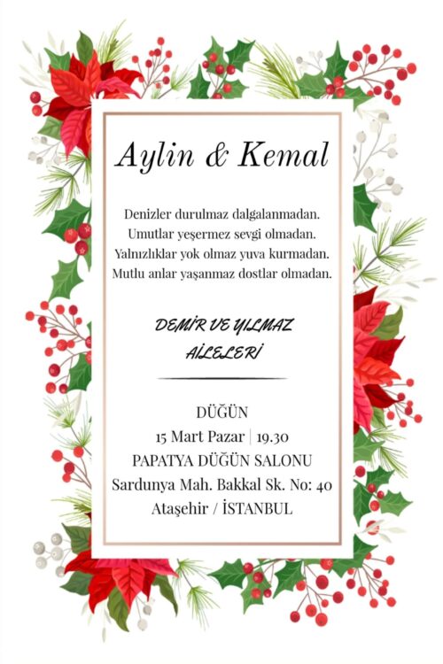 Düğün Davetiyesi 112 02