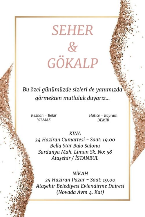 Düğün Davetiyesi 112 09