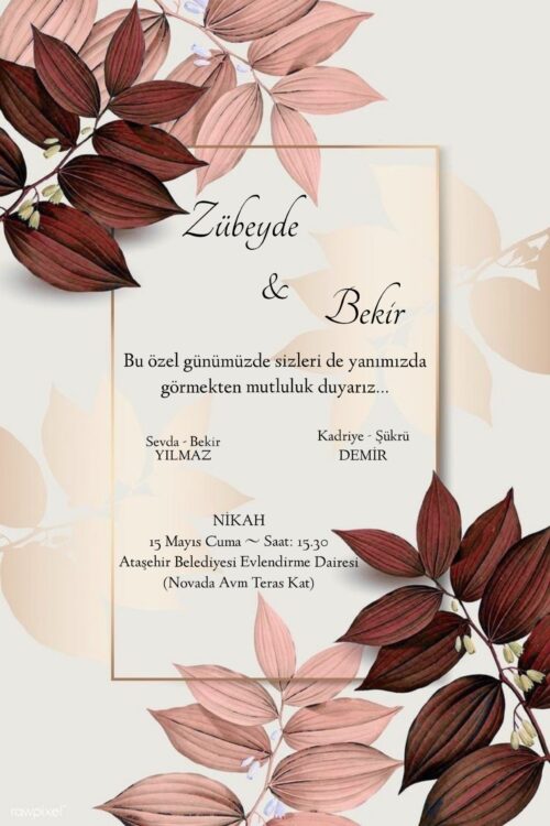 Düğün Davetiyesi 113 02