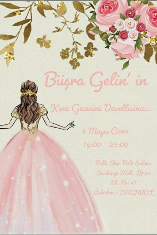 Kına Davetiyesi 300 09