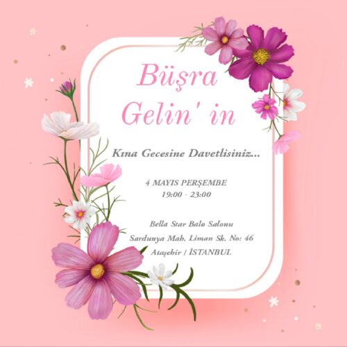 Kına Davetiyesi 301 02