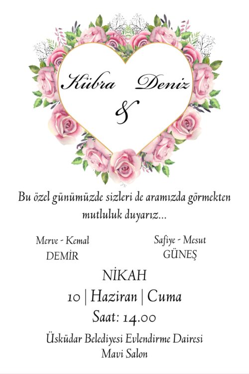 Düğün Davetiyesi 113 07