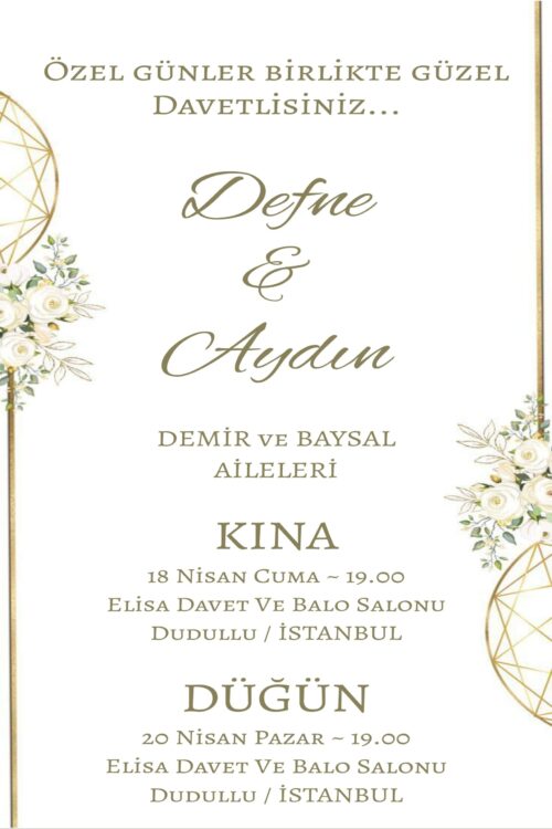 Düğün Davetiyesi 115 06