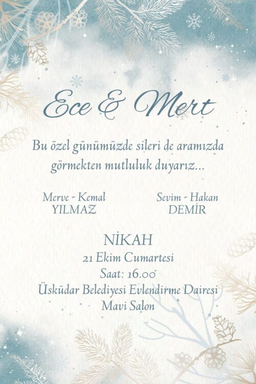 Düğün Davetiyesi 115 07
