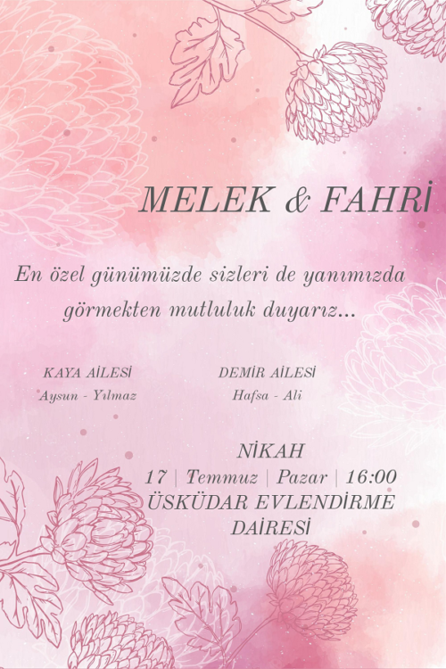 Düğün Davetiyesi 112 01