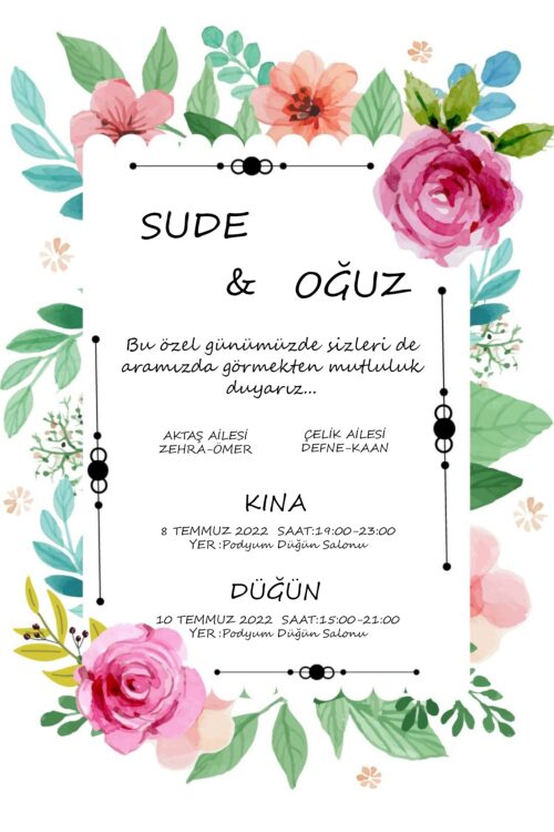 Düğün Davetiyesi 106 09