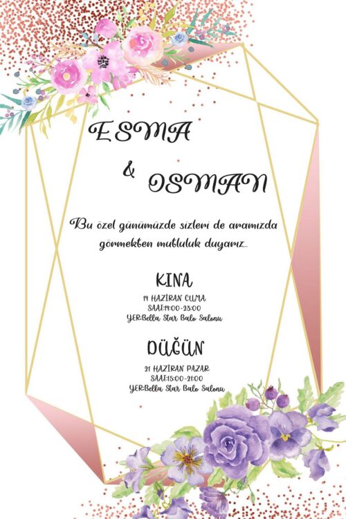 Düğün Davetiyesi 108 07
