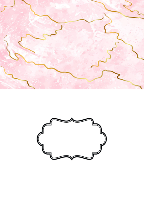 Kendinden Zarflı Düğün Davetiyesi 700 03