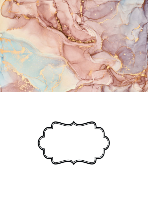 Kendinden Zarflı Düğün Davetiyesi 700 04