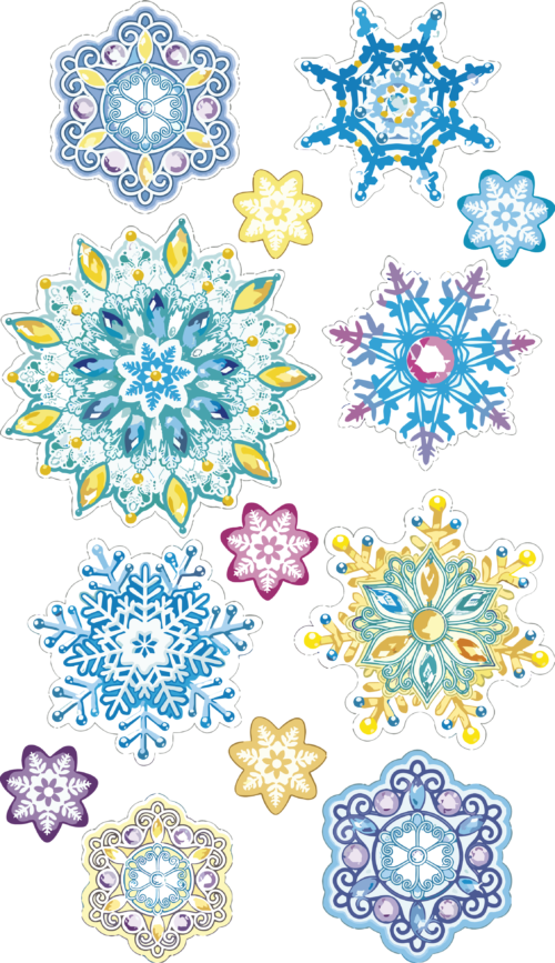 Kar Tanesi Sticker