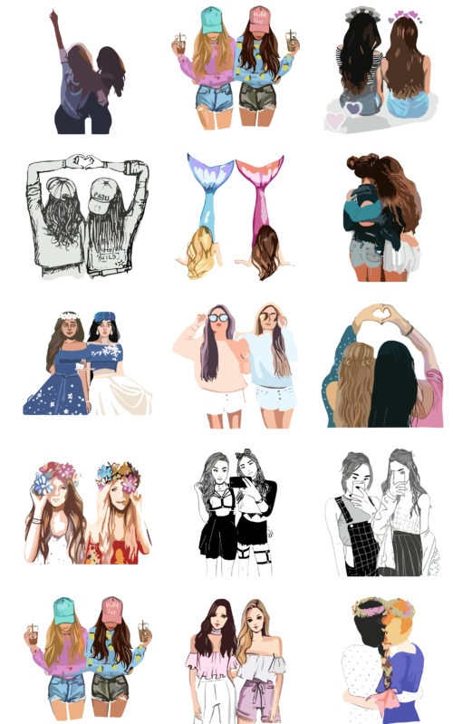 Best Friend Sticker 1