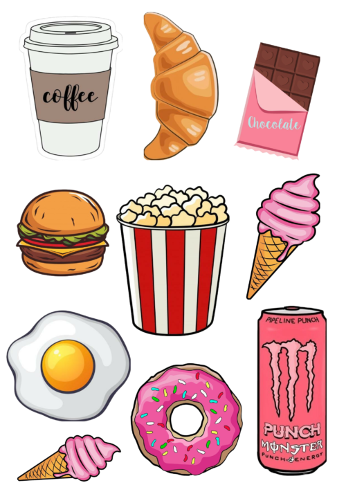 Atıştırmalıklar Sticker