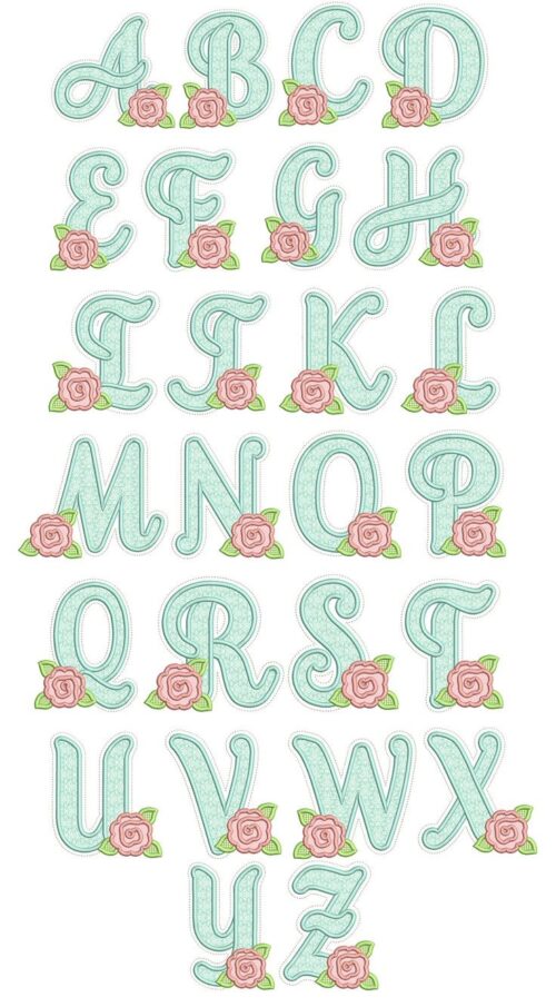 Prenses Alfabe Sticker