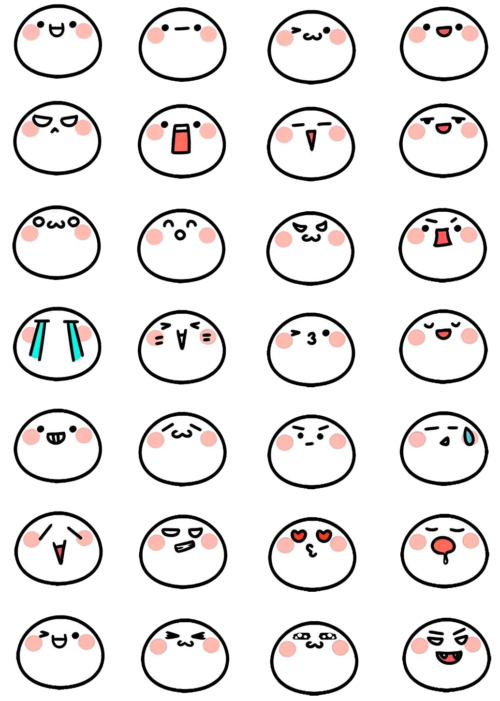 Sevimli Emoji Sticker