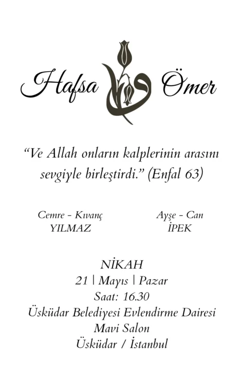 Düğün Davetiyesi 116 03