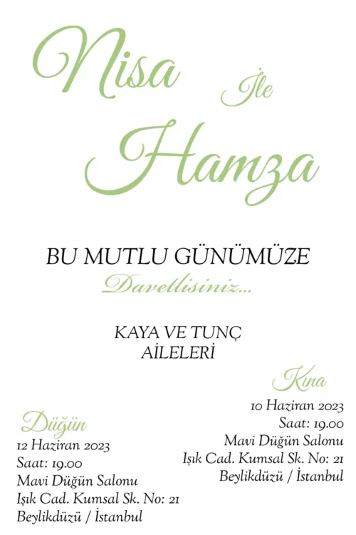 Düğün Davetiyesi 116 05