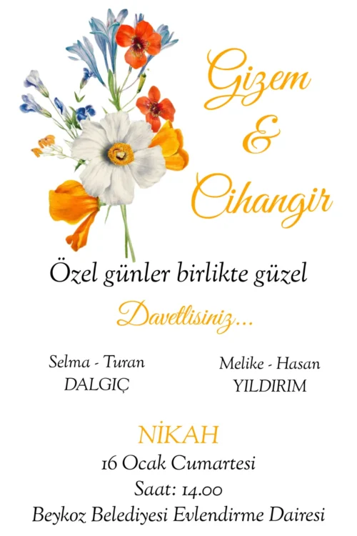 Düğün Davetiyesi 118 09