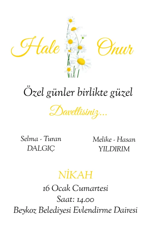 Düğün Davetiyesi 119 04
