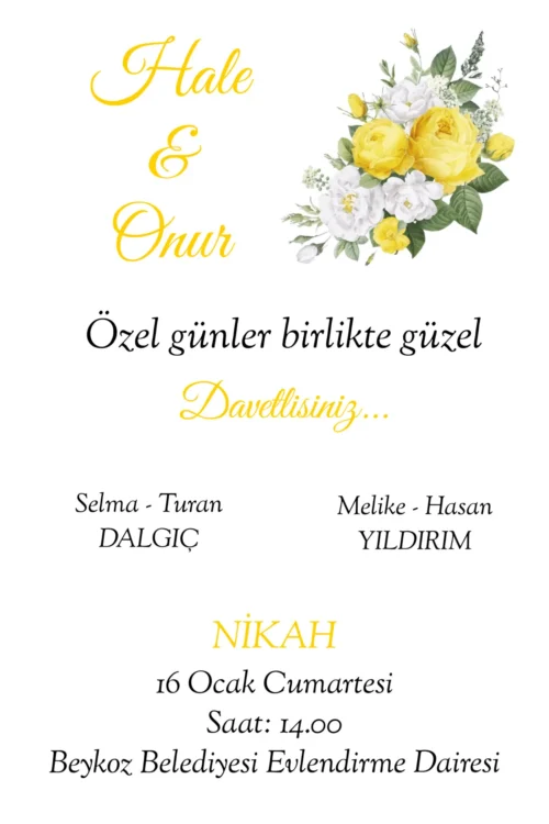 Düğün Davetiyesi 119 05