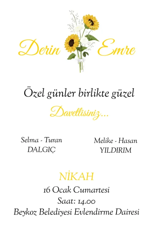 Düğün Davetiyesi 119 06