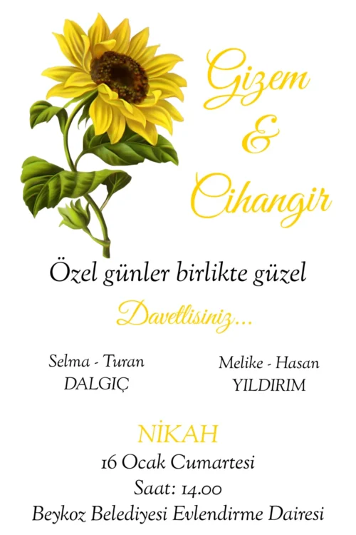 Düğün Davetiyesi 120 06