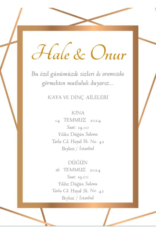 Düğün Davetiyesi 121 02