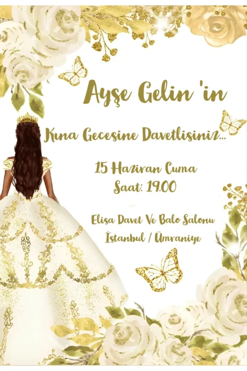 Kına Davetiyesi 301 04